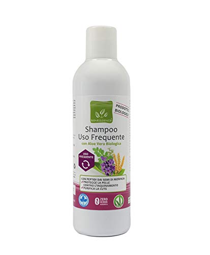 Benessence - CHAMPÚ DE USO FRECUENTE Orgánico en Aloe Vera Orgánico - 250 ml