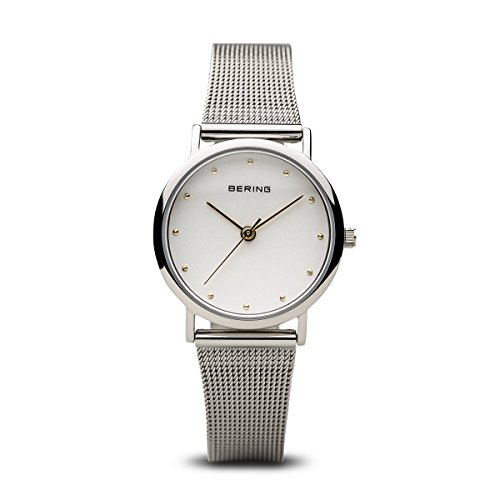BERING Reloj Analógico para Mujer de Cuarzo con Correa en Acero Inoxidable 13426-001
