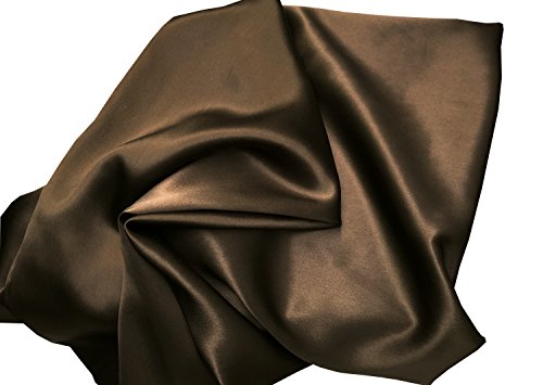 Best Ellie - Funda de almohada de seda de morera 100% para cabello y piel, con cremallera oculta, ambos lados, 22 momme de seda 1 unidad, tamaño Queen 50 x 75 cm, seda sintética, negro