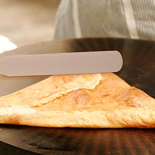 BESTONZON Juego de espátulas de madera, esparcidor de crepé y espátula para cocinar crepes de madera para cocinar crepés Esparcidor de crepé