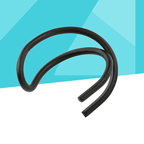 BESTOYARD Acero Inoxidable Ear Cuff Non-Piercing Criss Cross Earrings Clip en el cartílago de la Oreja (Negro)