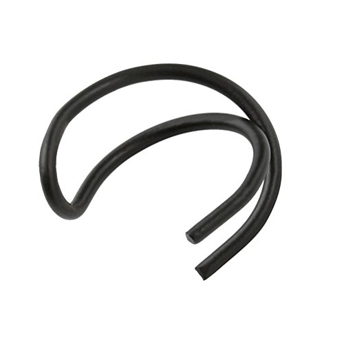 BESTOYARD Acero Inoxidable Ear Cuff Non-Piercing Criss Cross Earrings Clip en el cartílago de la Oreja (Negro)