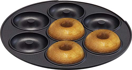 Bestron Cakemaker 3 en 1, Diseño Retro, Para donuts y muffins, Sweet Dreams, Antiadherente, 700 W, Menta