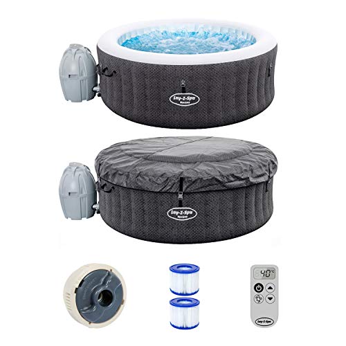 Bestway 54298 - Spa Hinchable Lay-Z-Spa Havana Para 2-4 personas Redondo