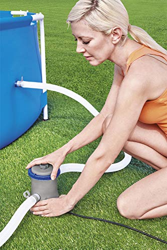 Bestway 58381 - Depuradora de Filtro de Cartucho Tipo I 1.249 litros/hora Conexión 32 mm