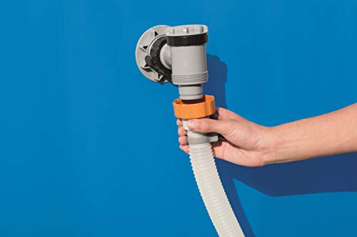 Bestway 58400 - Depuradora de arena (3.785 l/h) -  Provista de mangueras compatibles y válvula de seis posiciones. Potencia de 180W - Para  piscinas de 1.100 a 30.200 litros