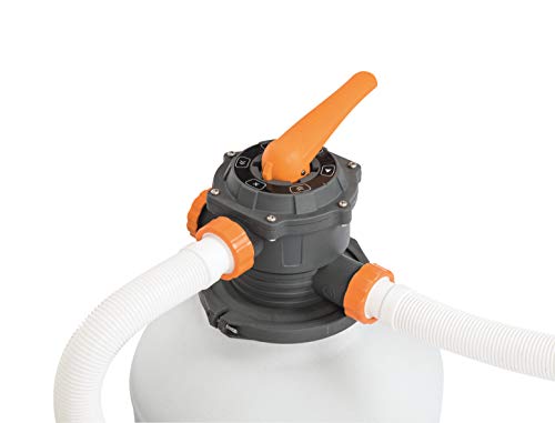 Bestway 58486 accesorio para piscina Depuradora de arena - Accesorios para piscinas (Depuradora de arena, Negro, Naranja, Blanco, Piscina elevada, 9800 L, 1100 L, 66600 L)