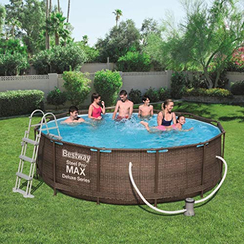 Bestway Piscina Desmontable Steel Pro Max Deluxe 366x100 Cm 56709