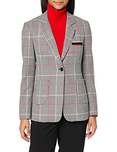 Betty Barclay 5013/8140 Chaqueta de Traje, Multicolor (Black/Cream 9812), 46 (Talla del Fabricante: 44) para Mujer