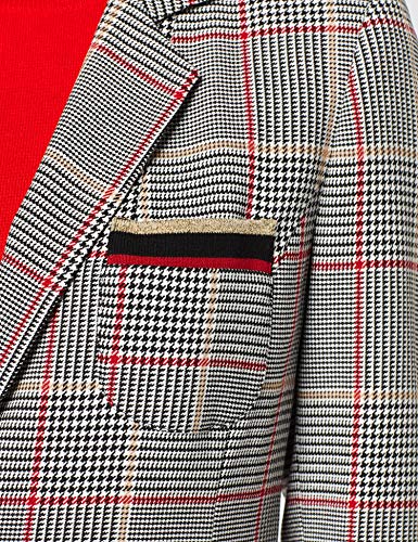 Betty Barclay 5013/8140 Chaqueta de Traje, Multicolor (Black/Cream 9812), 46 (Talla del Fabricante: 44) para Mujer