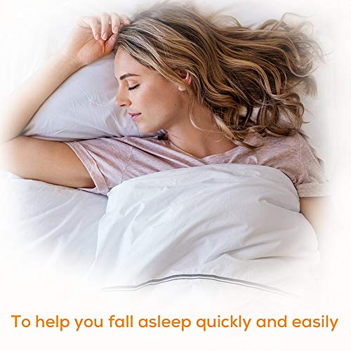 Beurer - Aparato Con Luz SL10 para Conciliar el Sueño, Proyección de Luz en el Techo, 2 Técnicas de Respiración Ajustables, Luz Roja o Luz Azul, Botón Táctil, Encendido o Apagado, Color Blanco