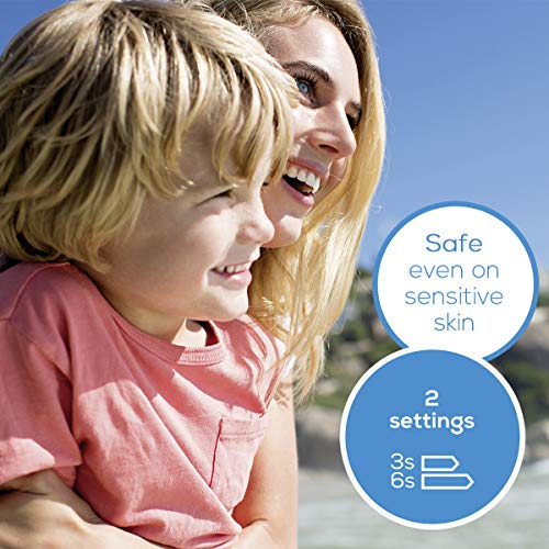 Beurer BR60 - Aparato Contra Picaduras de Mosquitos e Insectos, 2 Programas, Apto para Embarazadas; no contiene Sustancias Químicas, Funciona con Calor Blanco