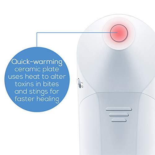Beurer BR60 - Aparato Contra Picaduras de Mosquitos e Insectos, 2 Programas, Apto para Embarazadas; no contiene Sustancias Químicas, Funciona con Calor Blanco