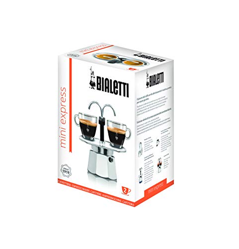 Bialetti Mini Express, Plata - Máquina de café