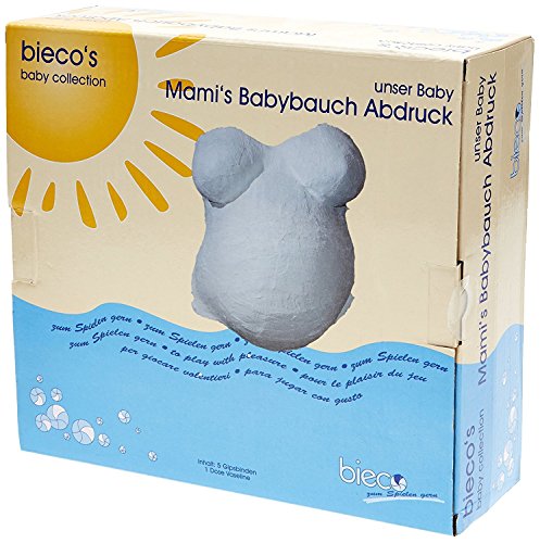 Bieco 641730 - Molde de escayola para tripa de embarazada