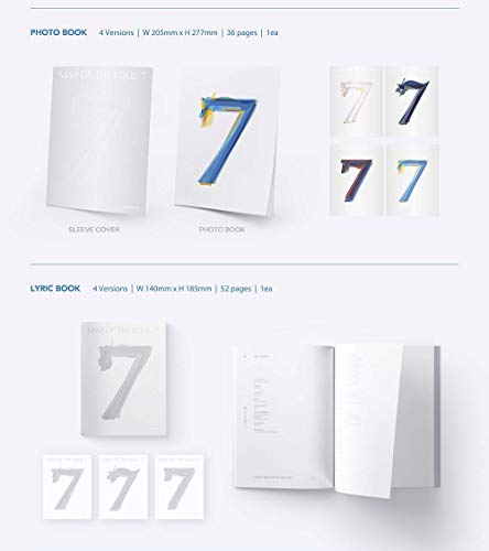 [BIGHIT Shop PreOrder] BTS Bangtan Boys – Map de The Soul: 7 [Random Ver.] Album+Folded Poster+BIGHIT Extra Photocards Set