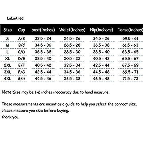 Bikini Mujer Natacion Traje de Baño Una Pieza Bañador Alta Cintura Push Up