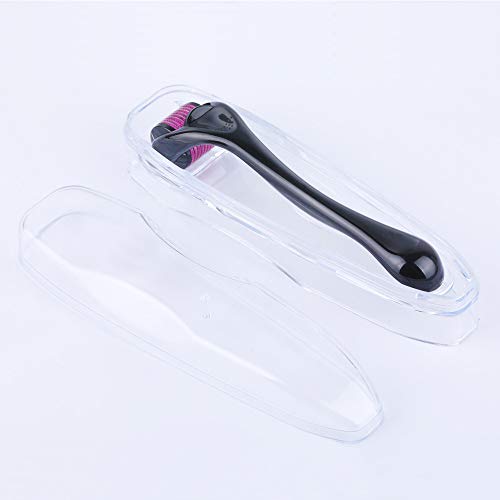 Binken Rodillo Derma, aguja de 2.5 mm 540 Micro Needle Roller Skin Care reduce las arrugas, el daño solar, las manchas oscuras, las cicatrices, la celulitis, las estrías para usar en la los ojos