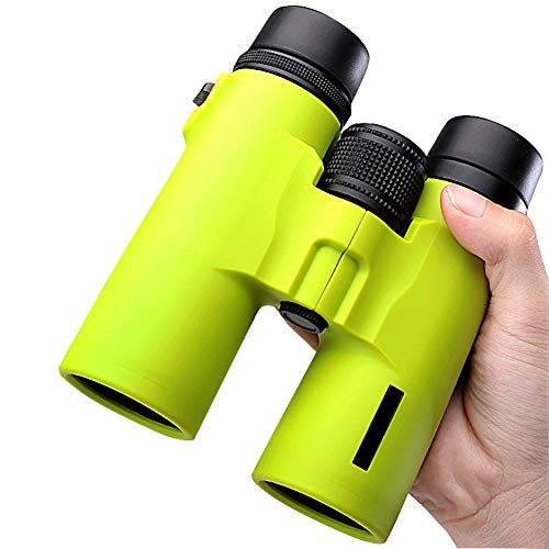 Binoculares para Niños 10x22 Potente Lente Óptica BAK 4 Prismáticos Telescopio HD Portátil al Aire Libre,Pink