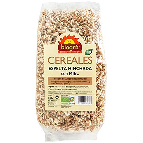 Biográ Espelta Hinchada Con Miel 150 Gramos Biográ 200 g
