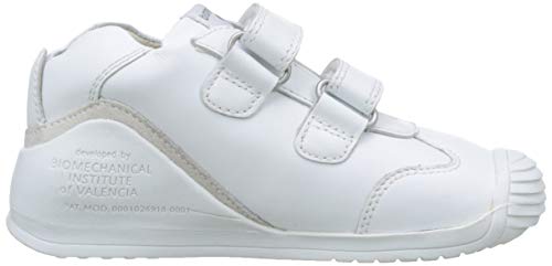 Biomecanics 151157, Zapatos de primeros pasos Unisex Bebés, Blanco (Sauvage), 19 EU