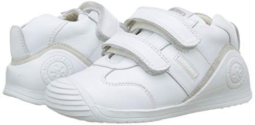 Biomecanics 151157, Zapatos de primeros pasos Unisex Bebés, Blanco (Sauvage), 21 EU