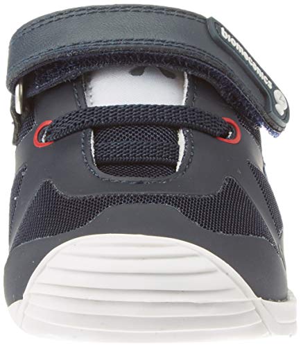 Biomecanics 191168, Zapatillas de Estar por casa Bebé Unisex, Azul (Azul Marino (Rejilla) Paprika), 22 EU