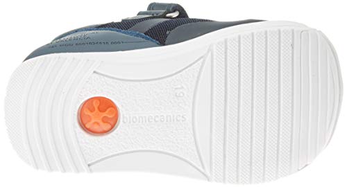 Biomecanics 191168, Zapatillas de Estar por casa Bebé Unisex, Azul (Azul Marino (Rejilla) Paprika), 22 EU
