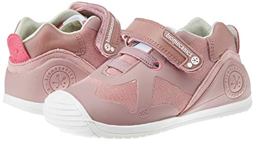 Biomecanics 191168, Zapatillas de Estar por casa Bebé Unisex, Rosa (Rosa (Rejilla) B), 20 EU