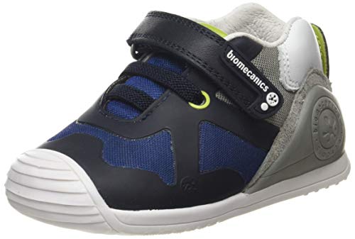 Biomecanics 202153, Zapatos de Primeros Pasos para Bebés, Azul (Azul Electrico Paprika), 19 EU