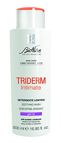 Bionike Triderm Intimate - Limpiador lenitivo PH 7, 500 ml