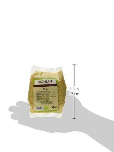 Bionsan Mijo Ecológico en grano - 6 Bolsas de 500 gr - Total : 3000 gr