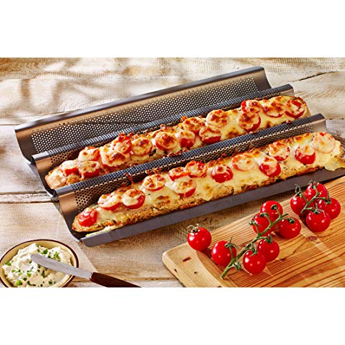 Birkmann 210141 - Molde para Hacer baguettes (38,5 x 28 cm)
