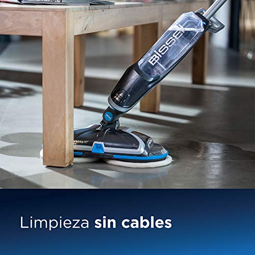 Bissell 2240N SpinWave Cordless, mopa eléctrica para Suelos Duros, 18V, Otro