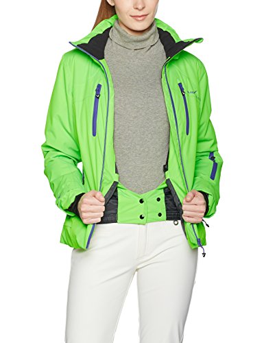 Black Crevice BCR251006, Chaqueta Para Mujer, Multicolor (Grün/Liberty), 42