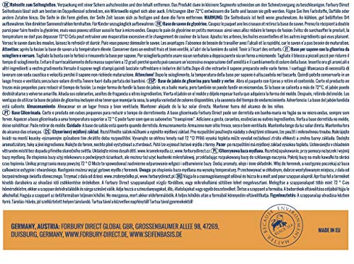 Black Sea · Germany · Aceite de oliva – Jabón de glicerina transparente – Jabón crudo 1 kg (sin SLS)