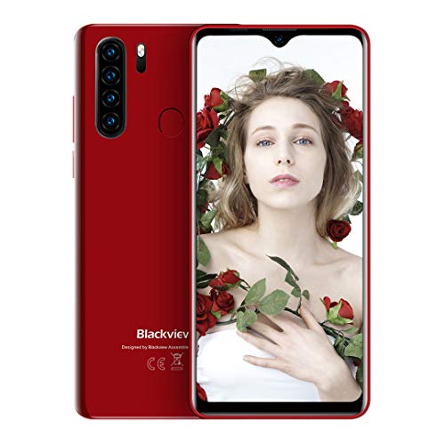 Blackview® A80 Pro 2020 Teléfono Móvil Libres 4G, Pantalla HD + de 6.49", 4GB RAM+64GB ROM, Cuatro Cámaras, Batería de 4680 mAh, Grosor de 8.8 mm, Smartphone Android 9.0, Dual SIM,Tipo C (EU Versión)