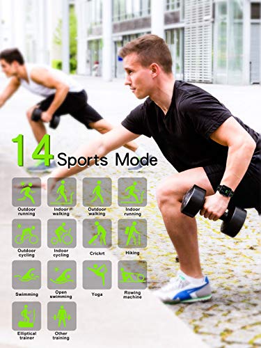 Blackview Smart Watch,Relojes Inteligentes Hombre/Mujer/niños con GPS,Pulsera de Actividad,Monitores de Actividad,Pantalla Pulsómetro Fitness Tracker 42mm