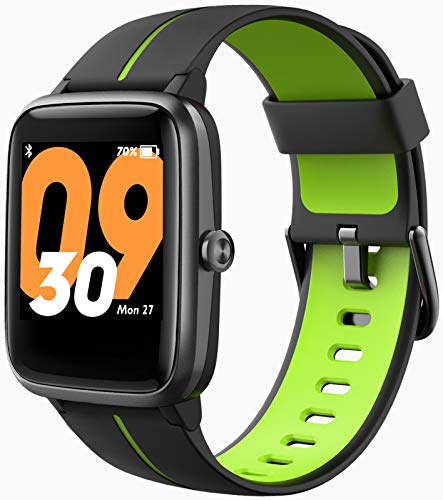 Blackview Smart Watch,Relojes Inteligentes Hombre/Mujer/niños con GPS,Pulsera de Actividad,Monitores de Actividad,Pantalla Pulsómetro Fitness Tracker 42mm