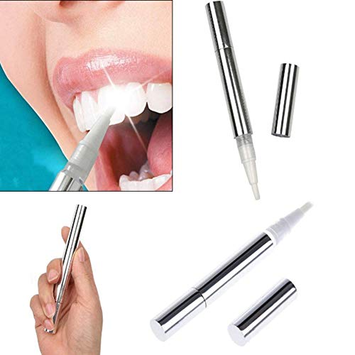 Blanqueamiento de Dientes Mallalah 2PCS Lápiz blanqueante para dientes de Teeth Lápiz Blanqueador Dental Dientes de Limpieza Profunda