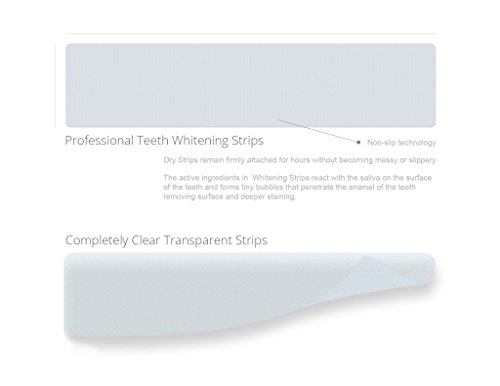Blanqueamiento de dientes tiras con avanzada tecnología antideslizante - 28 Whitening Strips