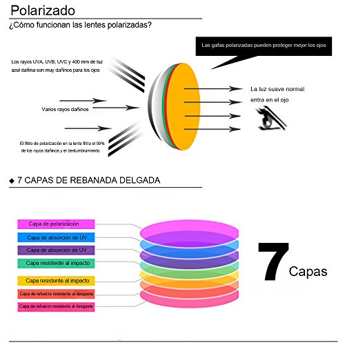 BLDEN Gafas de Sol Aviador Hombre Mujer Clásico Estilo Marco Metal Lentes Polarizadas(GREEN)