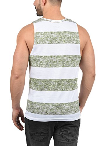 BLEND Viva Camiseta Básica De Tirantes Tanque Tank Top, tamaño:L, Color:Green Olive (77208)