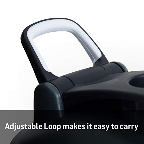 BlenderBottle Pro45 Botella mezcladora de Batidos de proteínas, Unisex, Negro Transparente, 1300 ml