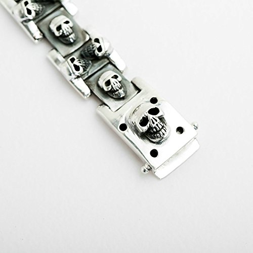 Blisfille Pulsera Hombre Zafiro Pulsera Plata Infinito Pulseras Hombre Zodiaco Pulseras Hombre Lujoso Sólido San Valentin Amor Love Pareja para Dos