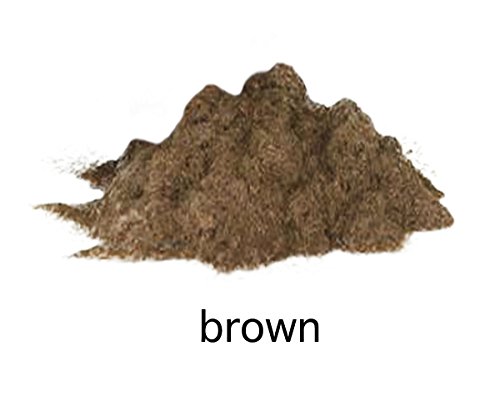 BLISSANY Fibras capilares - Engrosamiento del cabello - Cabello desparramado - Polvo capilar - Fibras capilares para hombres y mujeres - Pelo grueso inmediatamente atrás, 28g (marrón)