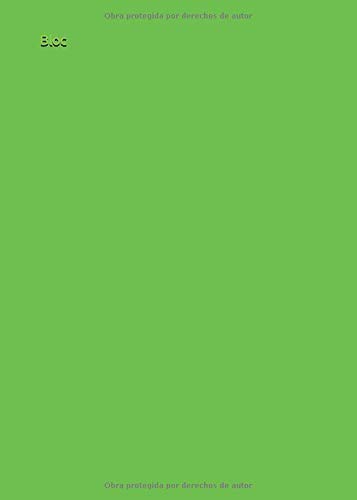 Bloc encuadernado tipo libro