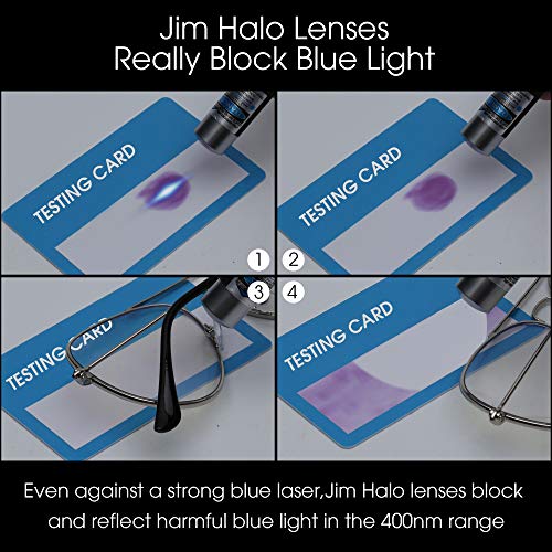 Bloqueo de Luz Azul Gafas de Lectura Ordenador,Estilo de Retro Aviador Reducir Fatiga Visual Anti Deslumbramiento Lente Claro Vídeo Anteojos Hombre Mujer(Plateado/Claro)