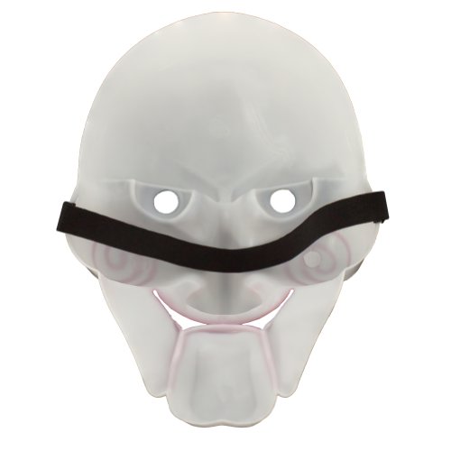 Blue Banana Máscara para Disfraces de Billy Saw - Blanco