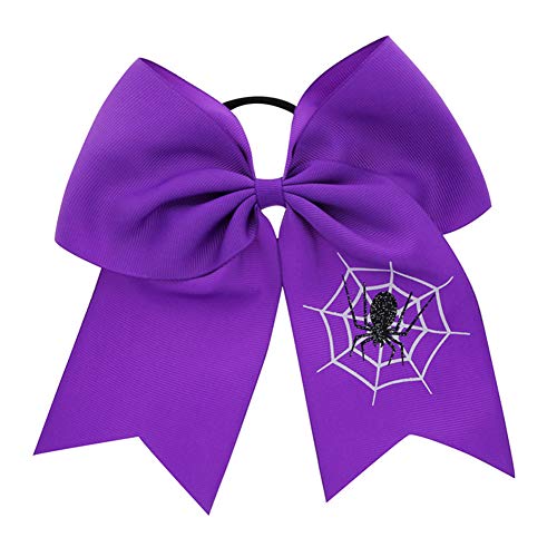 Bmakup 10 Piezas Calavera Calabaza Gomas de Pelo Ligas para el Cabello Trenzas Peinados para Niñas Bebe Accesorios Pelo Halloween,10